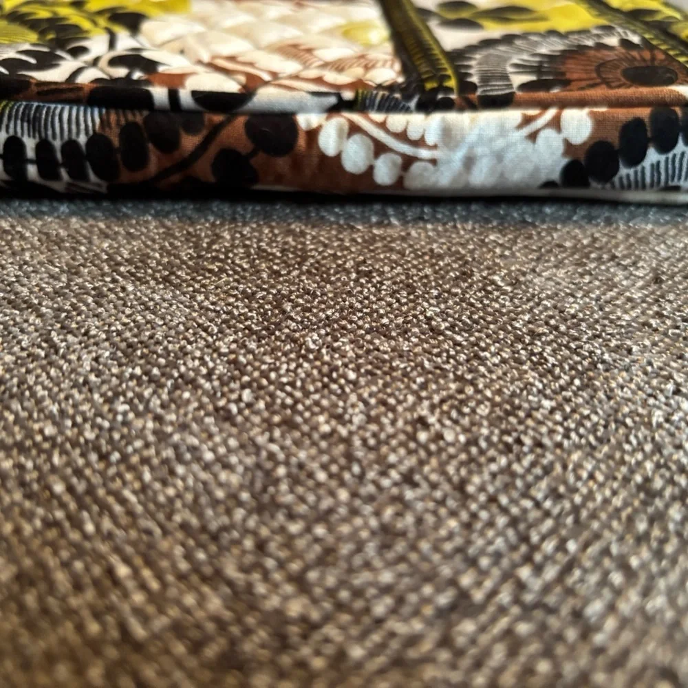 Vera Bradley Floral Tablet Sleeve - Green, Brown, White